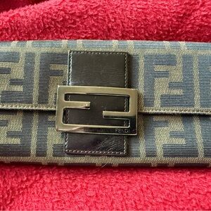Fendi Zucca Monogram Wallet